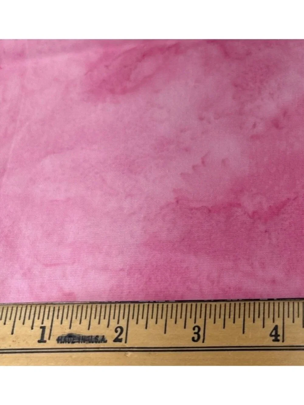 Pink Watercolor Cotton Fabric 1/2 yard x 44